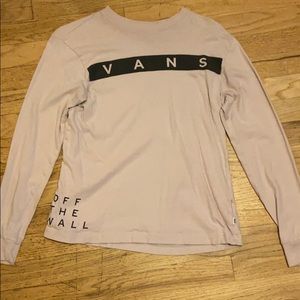 Vans long sleeve shirt